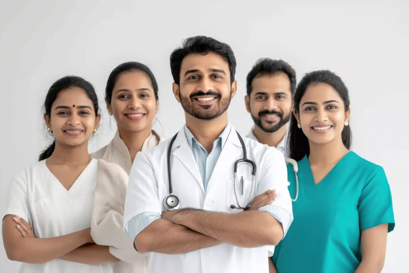 Anubhav Life Care Doctors Team Group Photo