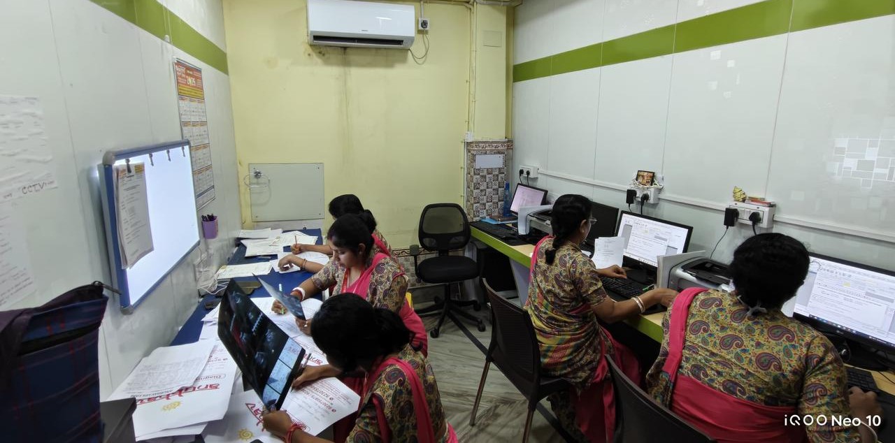 Reporting team processing diagnostic results