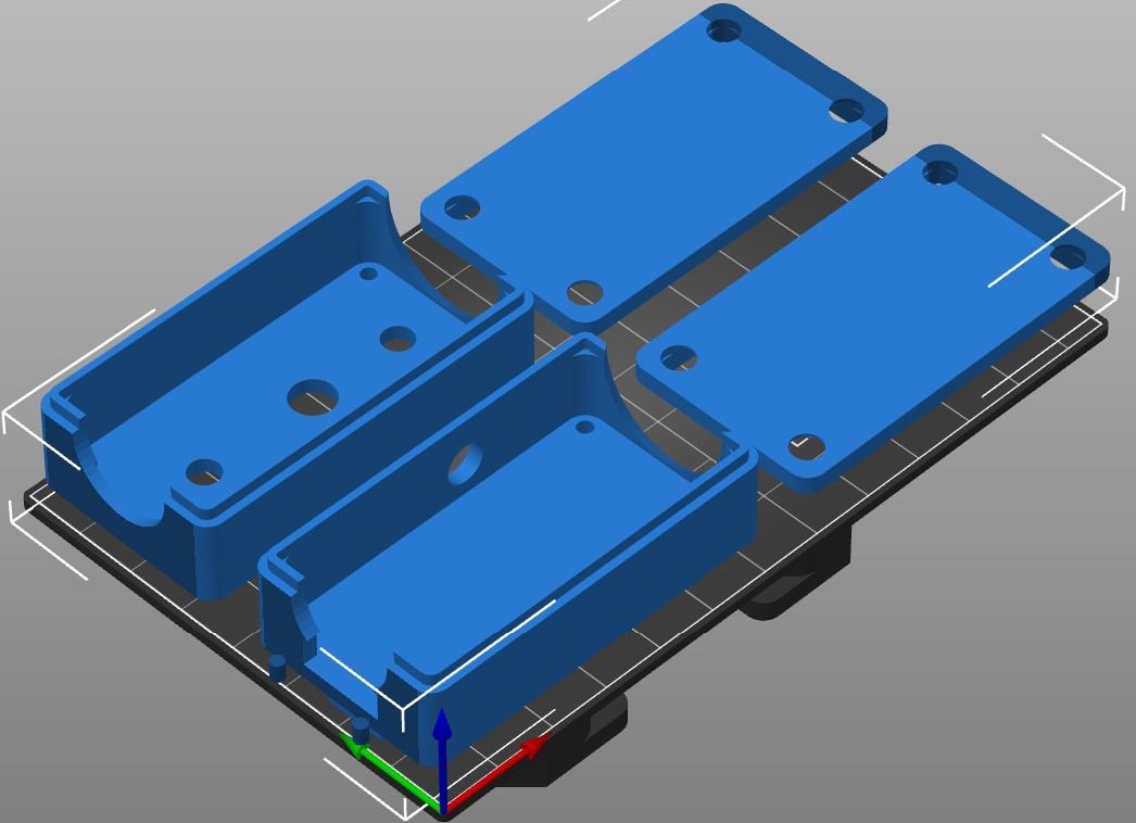 3D CAD design of diagnostic device enclosure